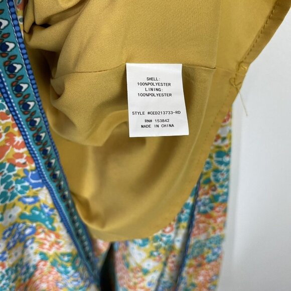 Melloday Floral Maxi Dress Women’s Size XS Bohemian - Picture 6 of 11